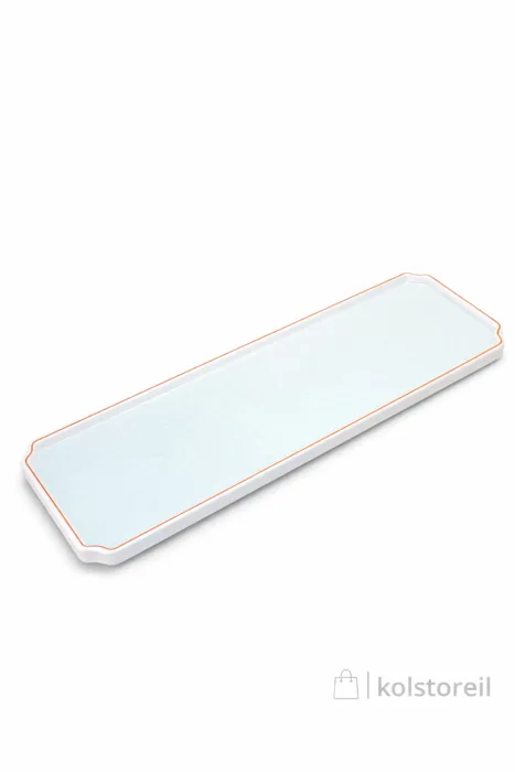 פלטת הגשה מלבנית S יציקת מלמין 30 ס"מ