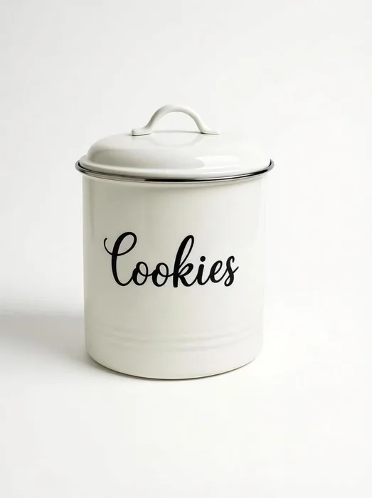 קופסת עוגיות נירוסטה 2.6 ליטר אטומה