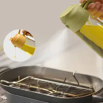 בקבוק שמן דו שימושי בוזק ומשפריץ 500 מ"ל B10