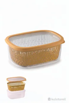 קופסה אקרילית אטומה לשמירת ירקות