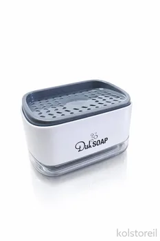 מעמד הייטק לסבון נוזלי וסקוץ' לבן