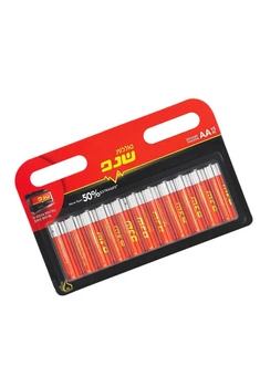 מארז 10 סוללות אלקליין AA שנפ