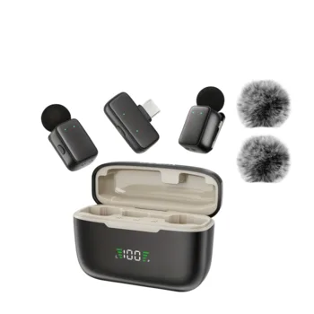 מיקרופון אלחוטי כפול HITOZON מושלם ליוצרי תוכן