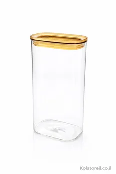 צנצנת זכוכית 1.6 ליטר רב שימושית